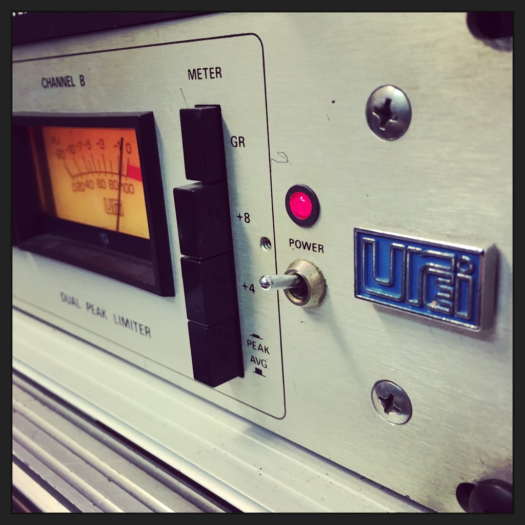 コンプレッサー(UREI 1178)を導入しました。 - CPR STUDIO