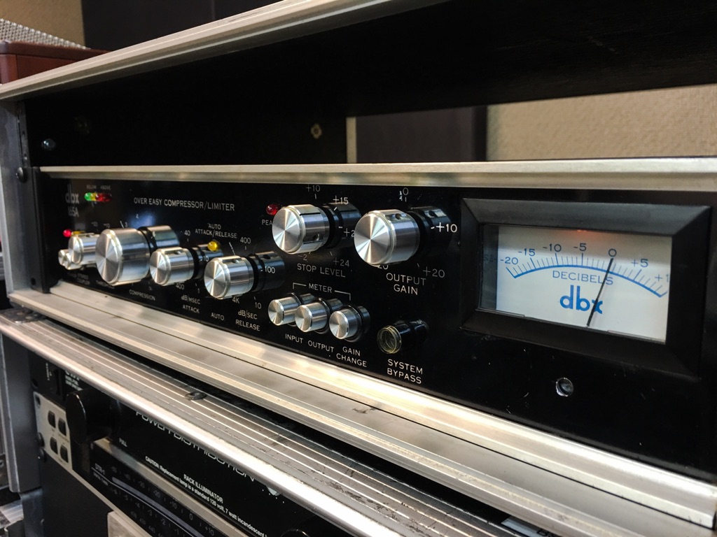 コンプレッサー(DBX 165A)を導入しました。 – CPR STUDIO