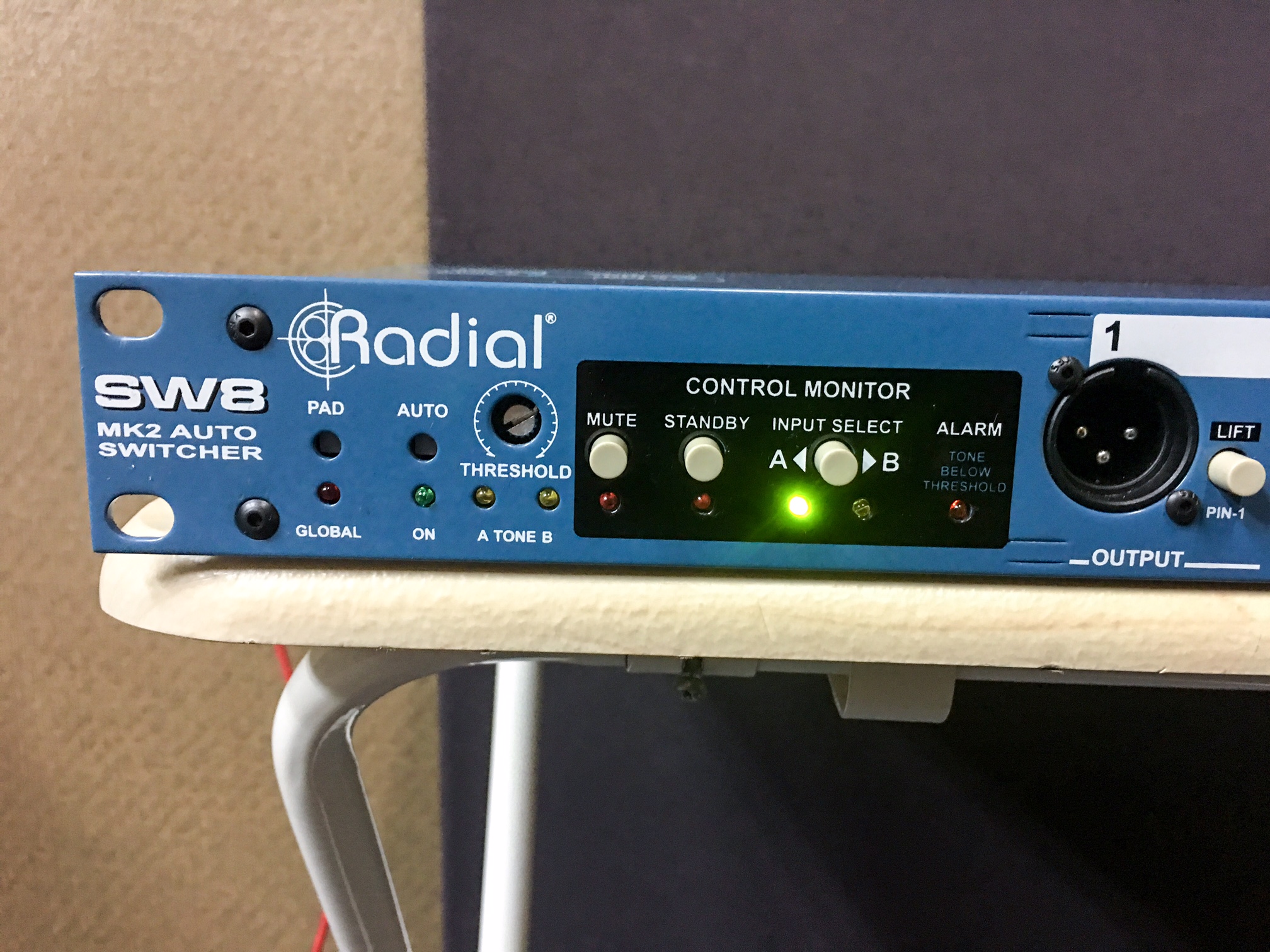 オートスイッチャー(Radial SW8 MK2)を導入しました。 – CPR STUDIO