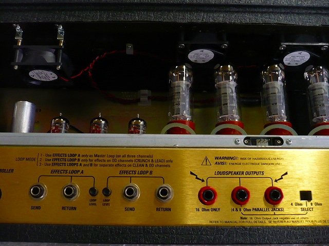 ギターアンプ(Marshall JCM2000)をオーバーホールしました